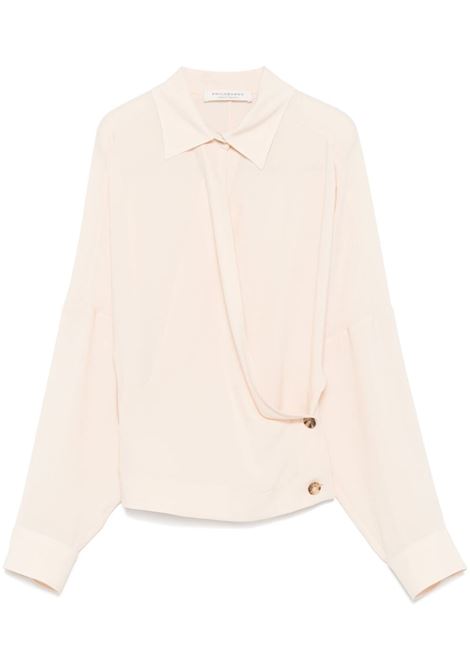 Light yellow wrap-style blouse Philosophy Di Lorenzo Serafini - women